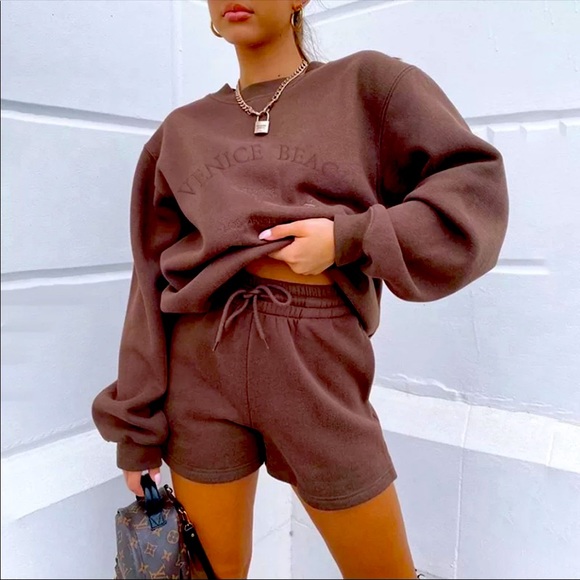 Sweaters - Sweater & Shorts 2 Piece Set